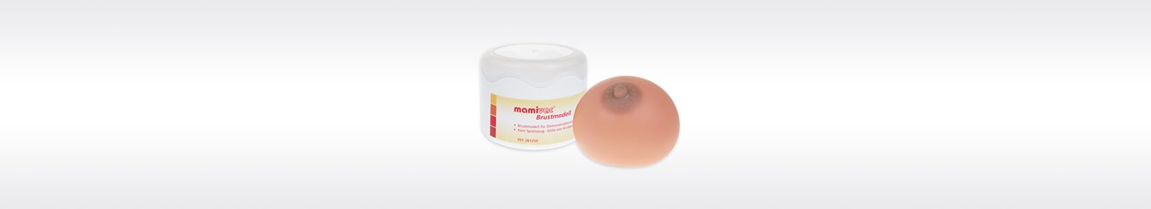 breast model for mamivac breast pumps
